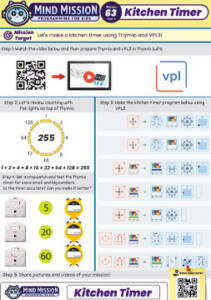 mmp 63 kitchen timer mmp63 kitchen timer thymio