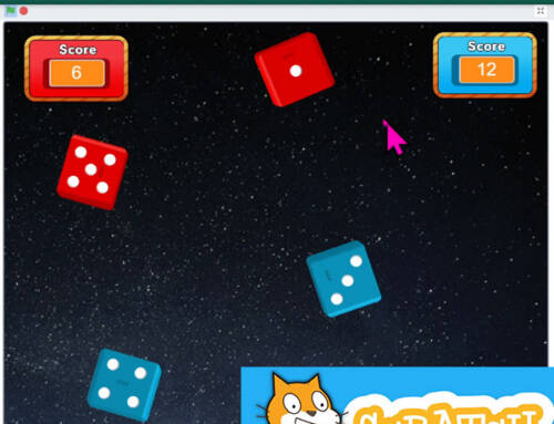 Animated Scratch Dice Game (Scratch)