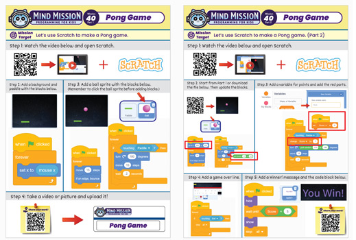 Pong Game (Programming Fundamentals in Scratch)